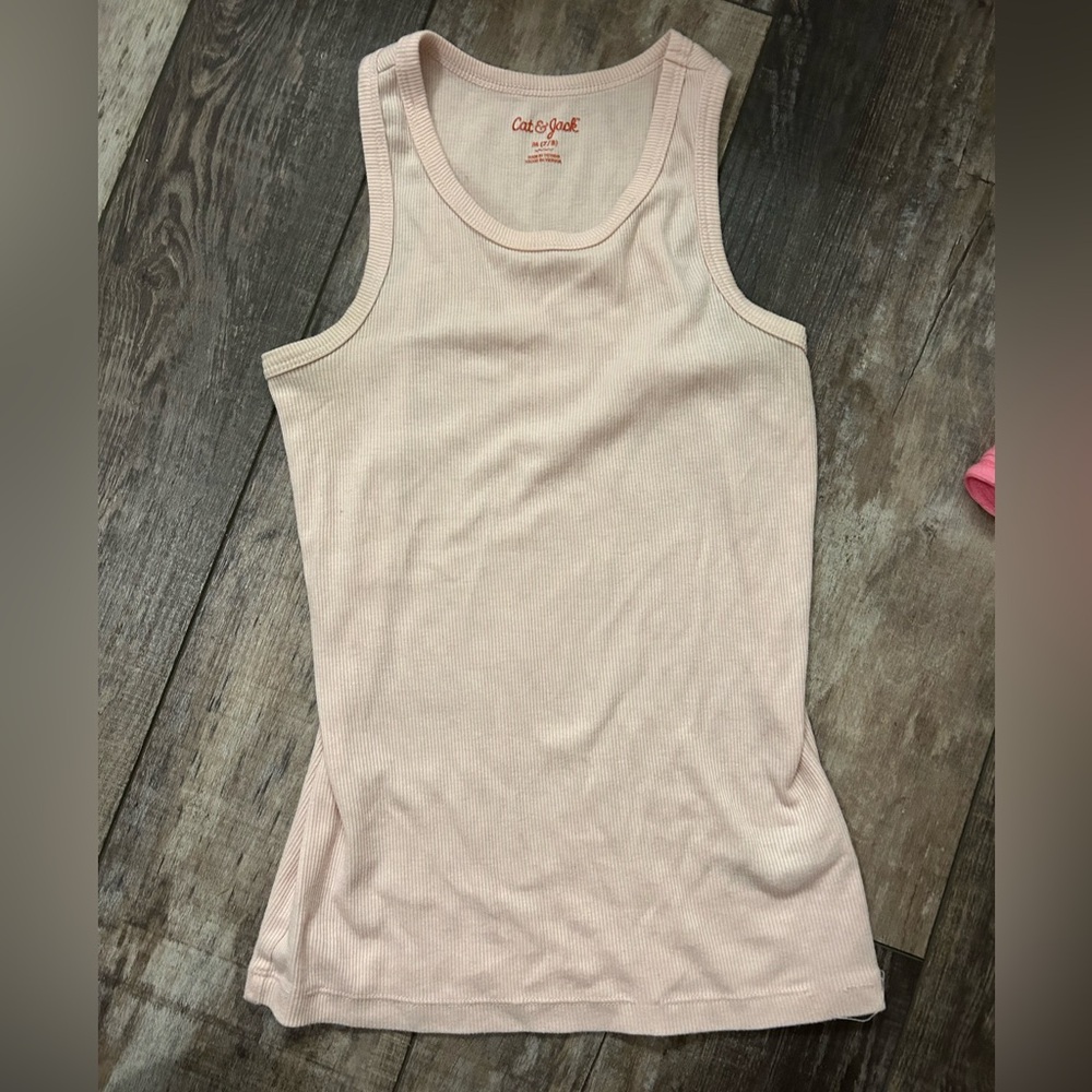 Pink tank top